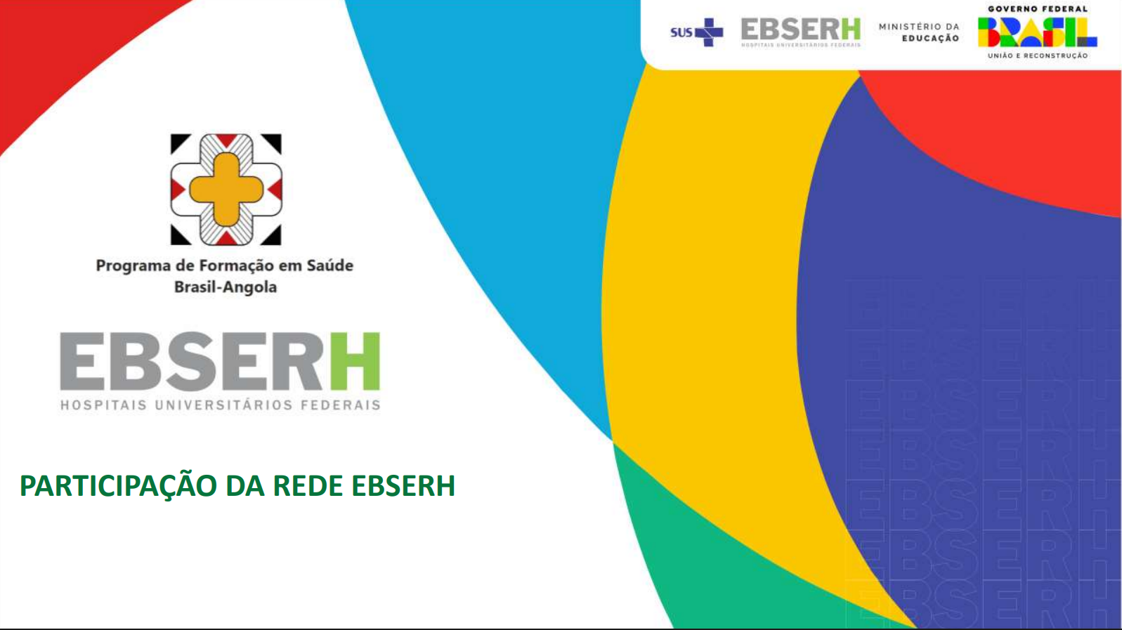 participacao da rede ebserh